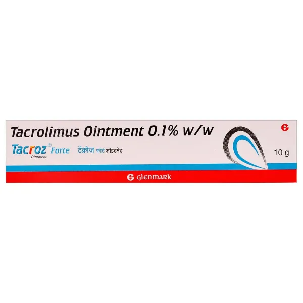 Tacroz Forte Ointment – Tacrolimus 10 gm