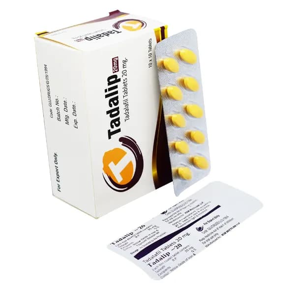 Tadalip 20 Mg – Tadalafil Tablet