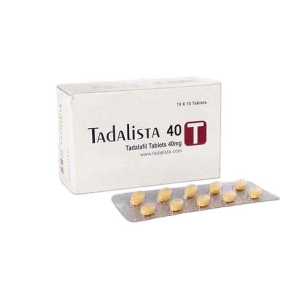 Tadalista 40mg – Tadalafil 40mg