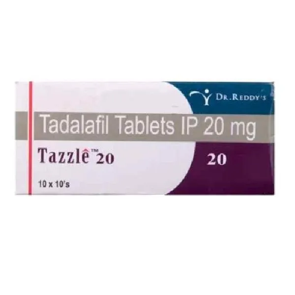 Tazzle 20 mg - Tadalafil 20 mg