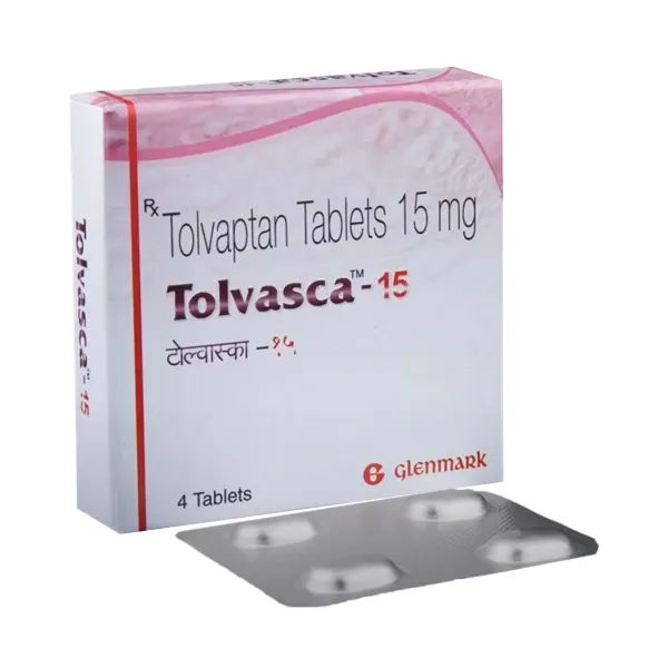 Tolvasca 15mg Tablet – Tolvaptan 15mg