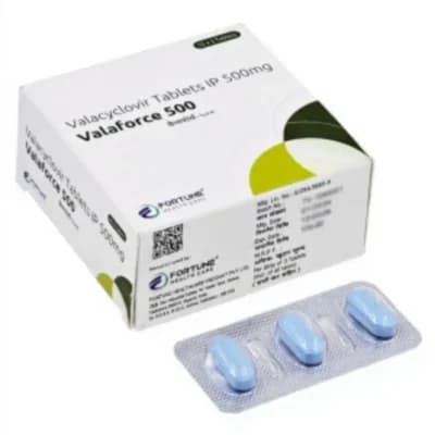 Valaforce 500mg Tablet – Valacyclovir 500mg