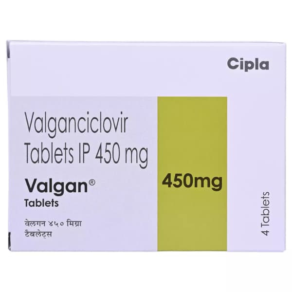 Valgan 450 - Valganciclovir Tablet 450 Mg