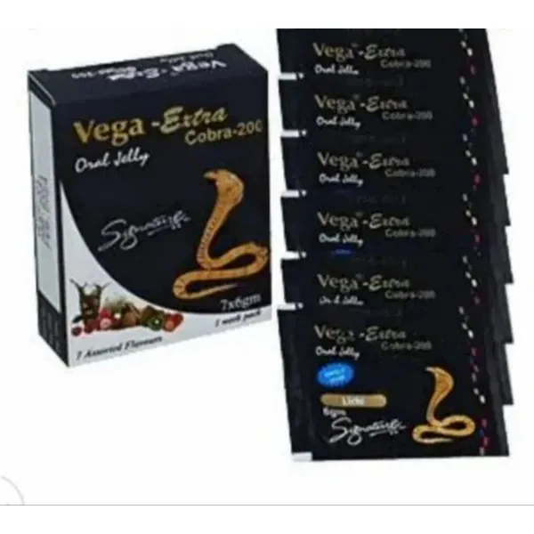 Vega Extra Cobra 200 Jelly - Sildenafil 200mg