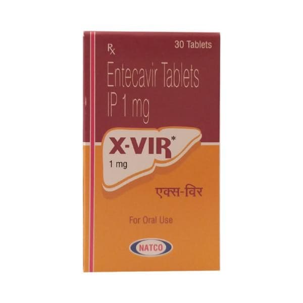 X-VIR 1 - ENTECAVIR Tablet 1mg