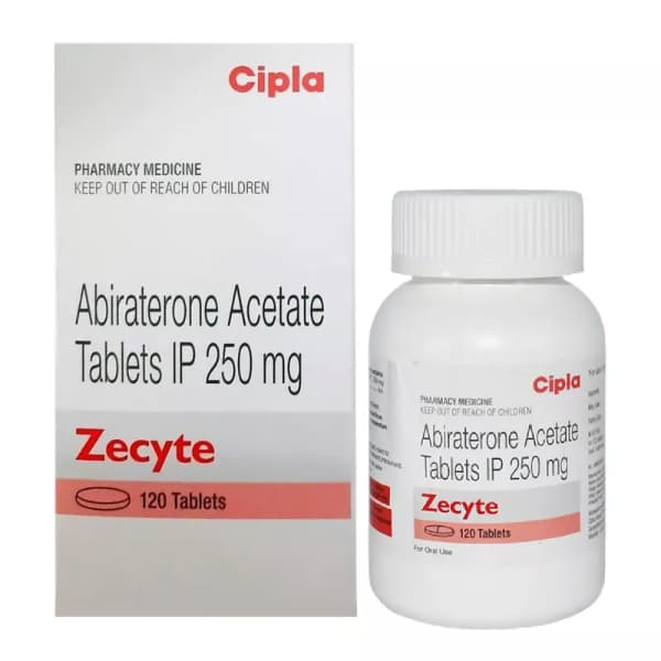 Zecyte 250mg - Abiraterone Tablet 250mg
