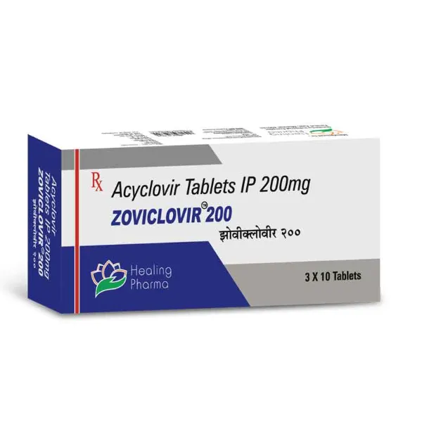Zoviclovir 200 - Acyclovir Tablet