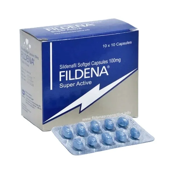 Fildena Super Active - Sildenafil 100mg