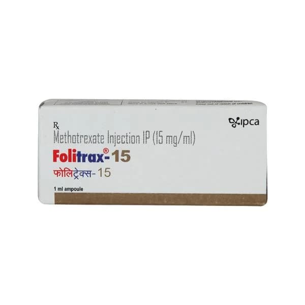 Folitrax 15mg – Rheumatoid arthritis/Psoriasis