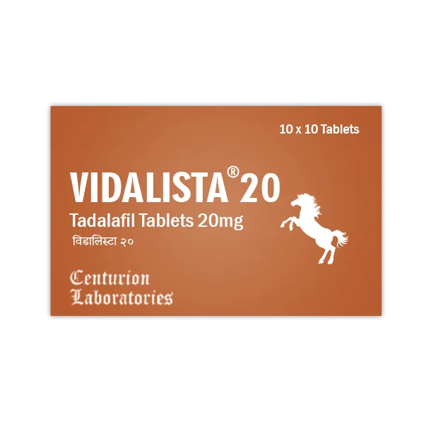 Vidalista 20 mg - Tadalafil 20 mg product image