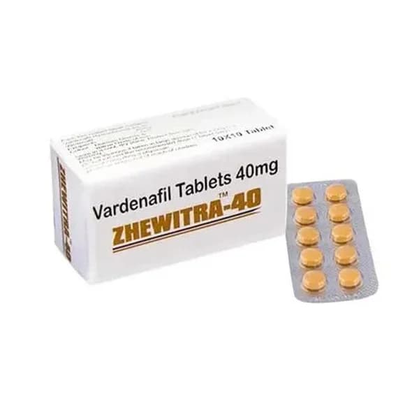 Zhewitra 40mg - Vardenafil 40mg