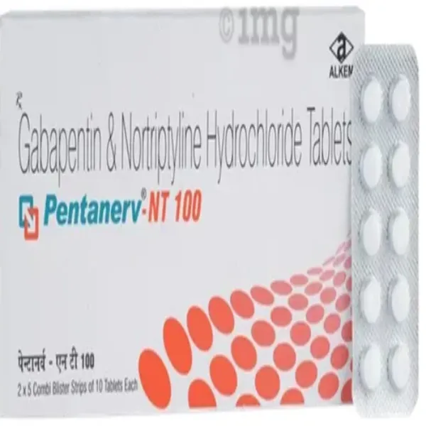 Pentanerv 100mg - Gabapentin Tablet product image