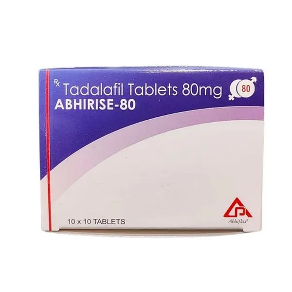 Abhirise 80mg - Tadalafil 80mg