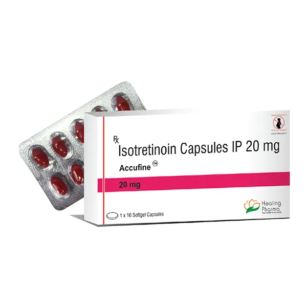 Accufine 20mg – Isotretinoin Tablet