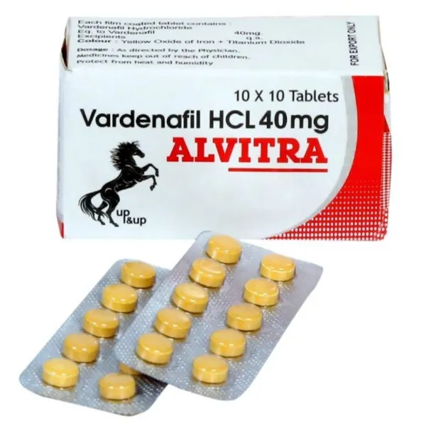 Alvitra 40 Mg - Vardenafil 40 mg