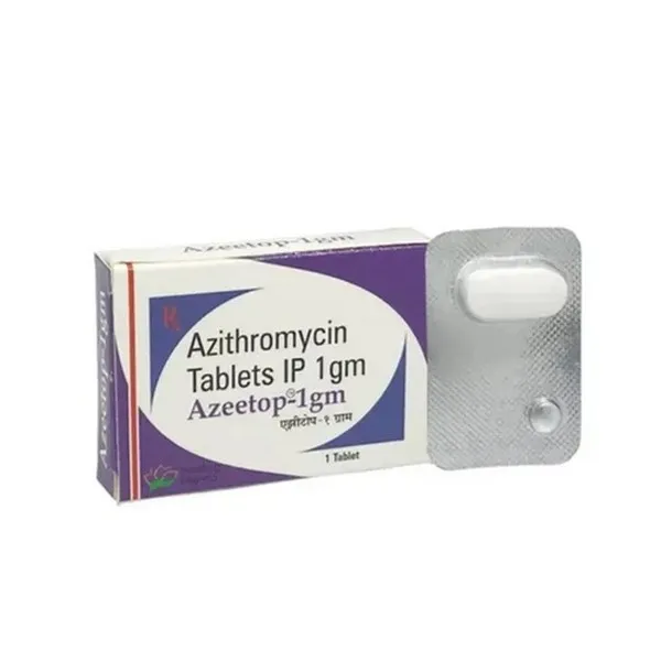 Azeetop 1000 - Azithromycin Tablet