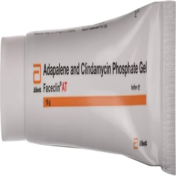 Faceclin AT Gel 15g – Adapalene/Clindamycin
