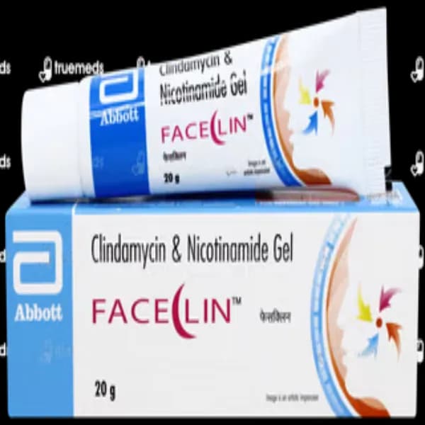 Faceclin Gel 20 gm – Clindamycin/Nicotinamide