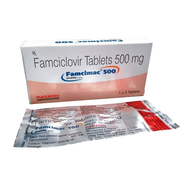 Famciclovir 500mg - Famcimac 500mg Tablet