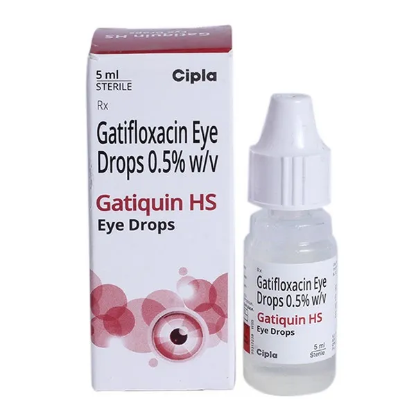 Gatiquin HS Eye Drop – Gatifloxacin 5ml