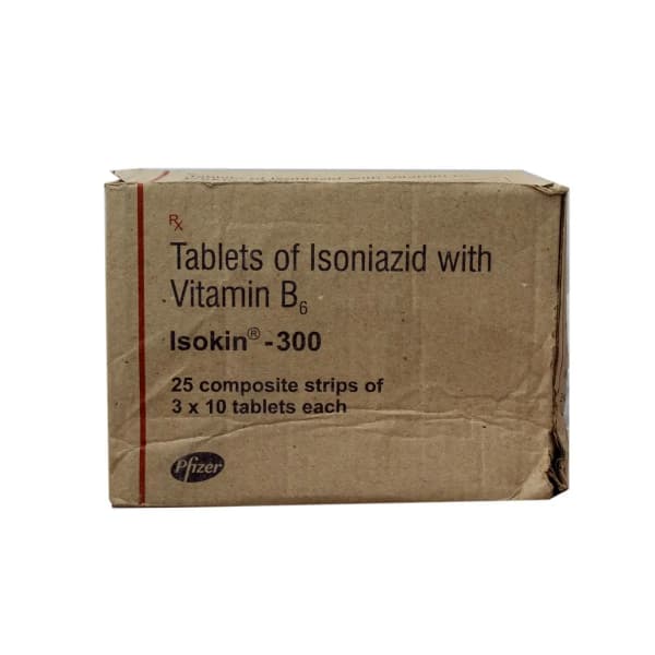 ISOKIN 300 - ISONIAZID/PYRIDOXINE Tablet 300mg