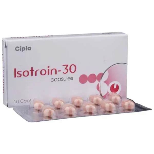 Isotroin 30mg – Isotretinoin Capsules