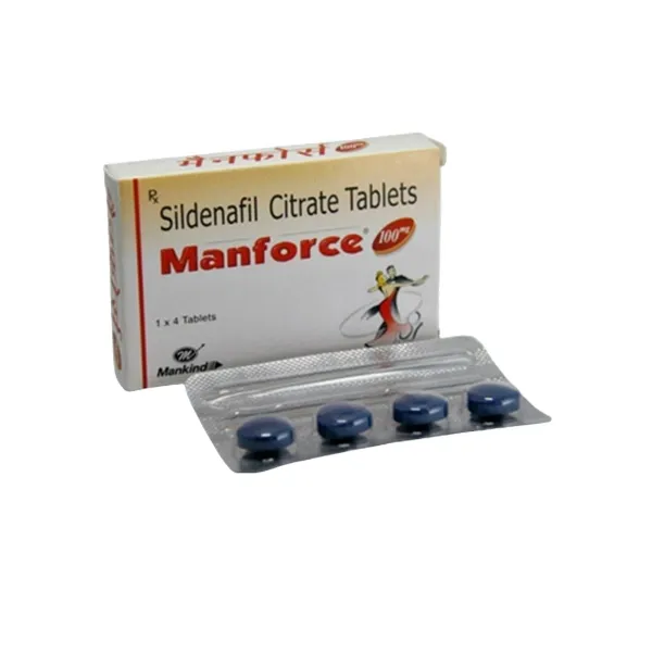 Manforce 100mg - Sildenafil 100mg Tablet