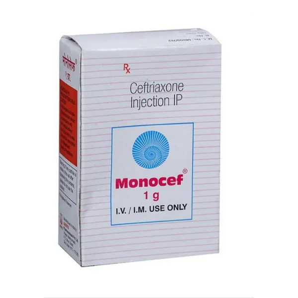 Monocef 1g Injection - Ceftriaxone product image