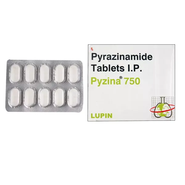 PYZINA 750 MG – PYRAZINAMIDE TABLET