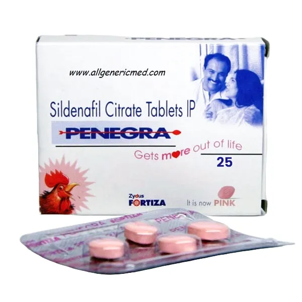 Penegra 25mg - Sildenafil 25mg