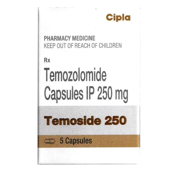 TEMOSIDE 250 - TEMOZOLOMIDE 250mg