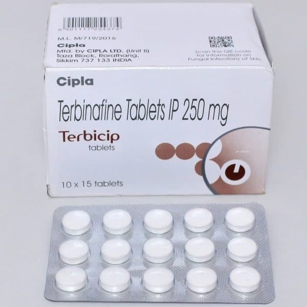 Terbicip 250 – Terbinafine Tablet