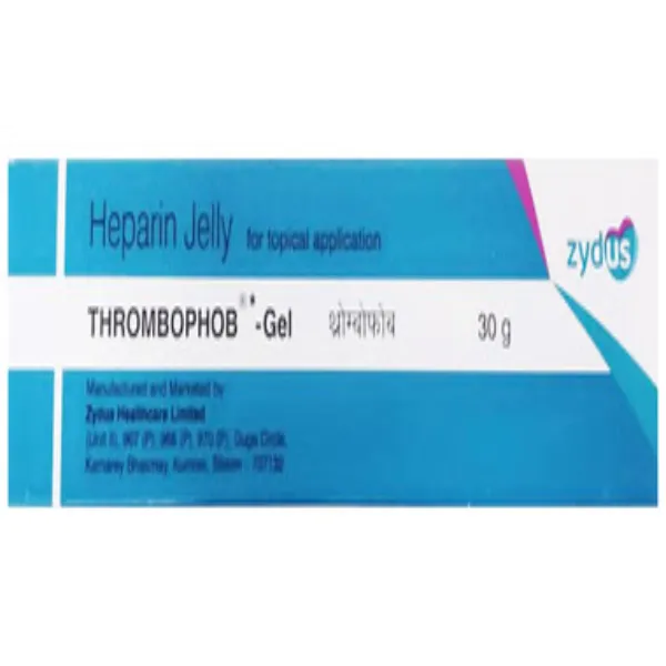 Thrombophob 20gm – Heparin Sodium Gel
