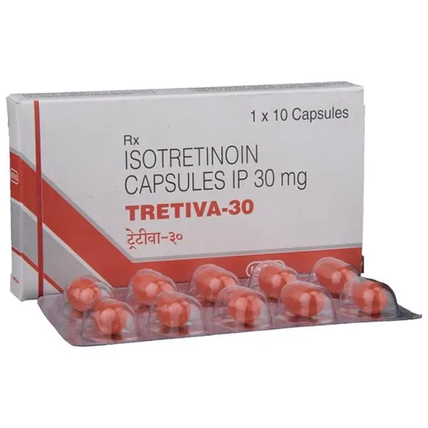 Tretiva 30mg Soft Capsule – Isotretinoin 30mg