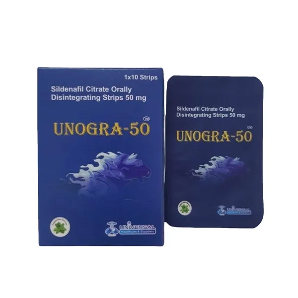 Unogra 50mg - Sildenafil Oral Film