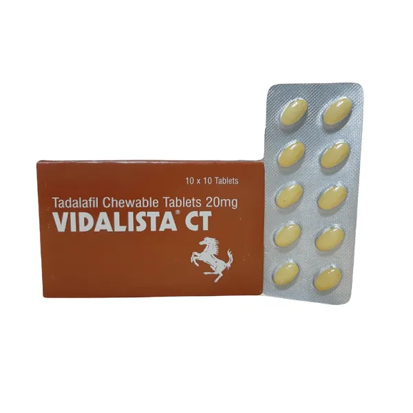 Vidalista CT 20mg - Tadalafil 20 mg Tablets