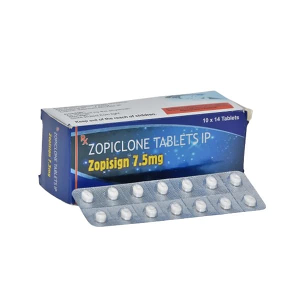 Zopiclone 7.5mg - Zopisign 7.5mg
