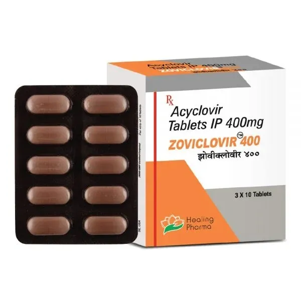 Acyclovir 400mg - Zoviclovir 400 Tablets