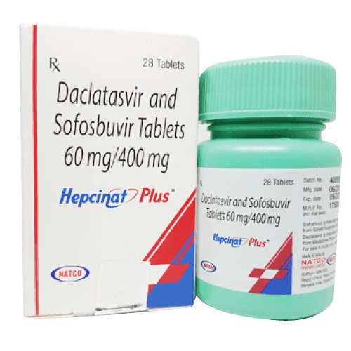 SOFOSBUVIR 400 MG AND DACLATASVIR 60 MG- SOFOSBUVIR/DACLATASVIR