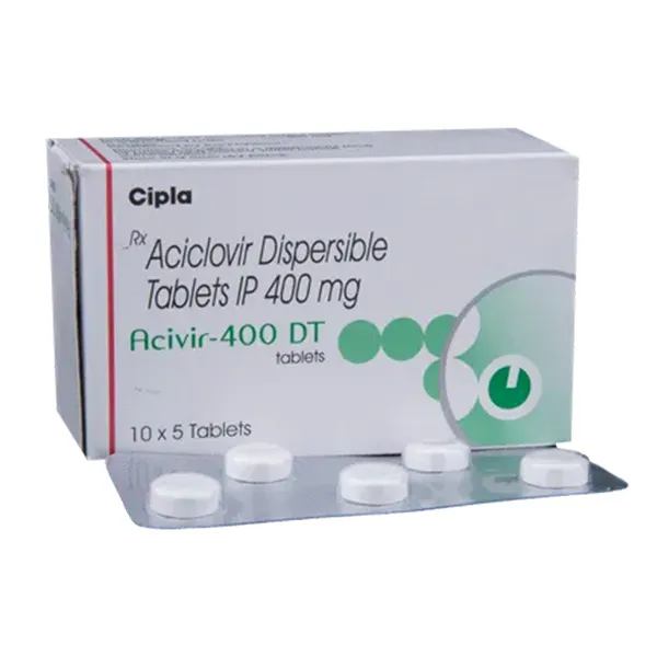 Acivir 400mg DT Tablet - Acyclovir
