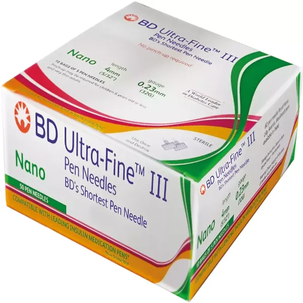 BD Ultra-Fine III Pen Needles 4MM 32G - Syringe AUS